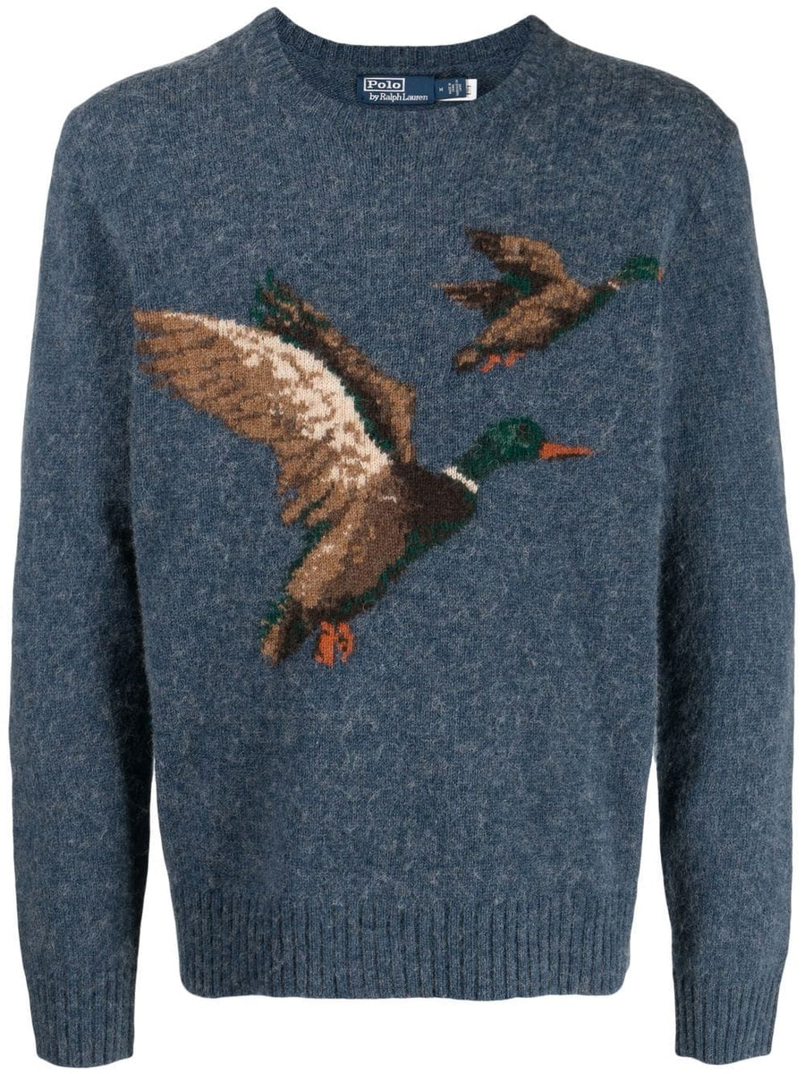 Polo Ralph Lauren Duck print Knit Jumper Popupsmart Shopify Demo