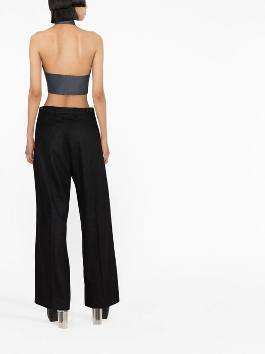 Jean Paul Gaultier - Cut-out Cropped Top